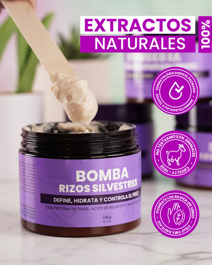 Bomba Rizos Silvestres Fruto Salvaje 300 GR