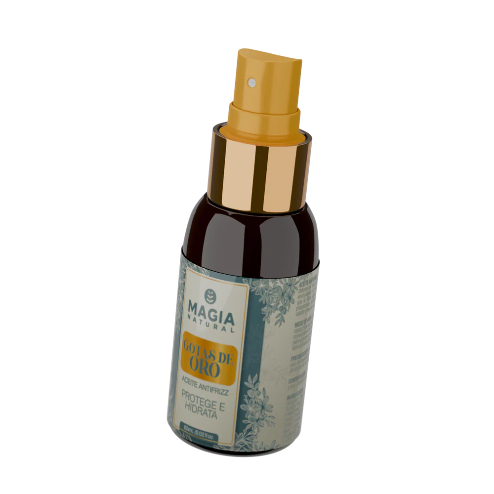 Serum Antifrizz y Protector Ambiental Gotas de Oro