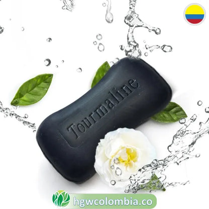 Jabón de Turmalina HGW 🧼 | Piel Suave Antiacné y Antigrasa