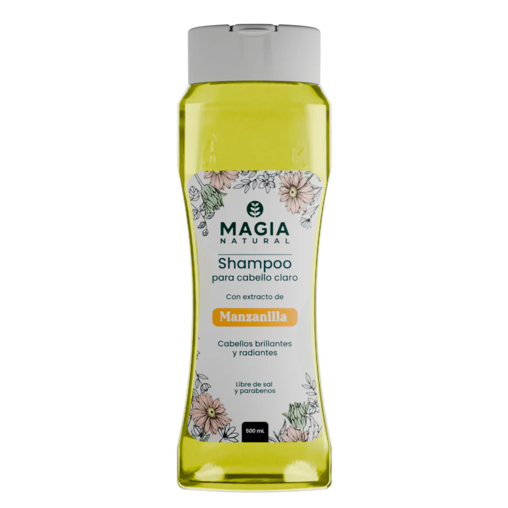 Shampoo Iluminador y Aclarante con Manzanilla y Miel
