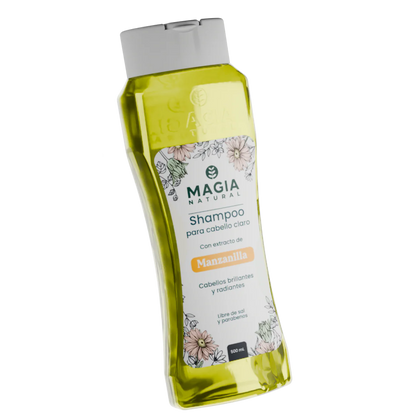 Shampoo Iluminador y Aclarante con Manzanilla y Miel