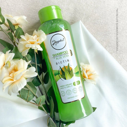 SHAMPOO CON ALOE VERA ANYELUZ